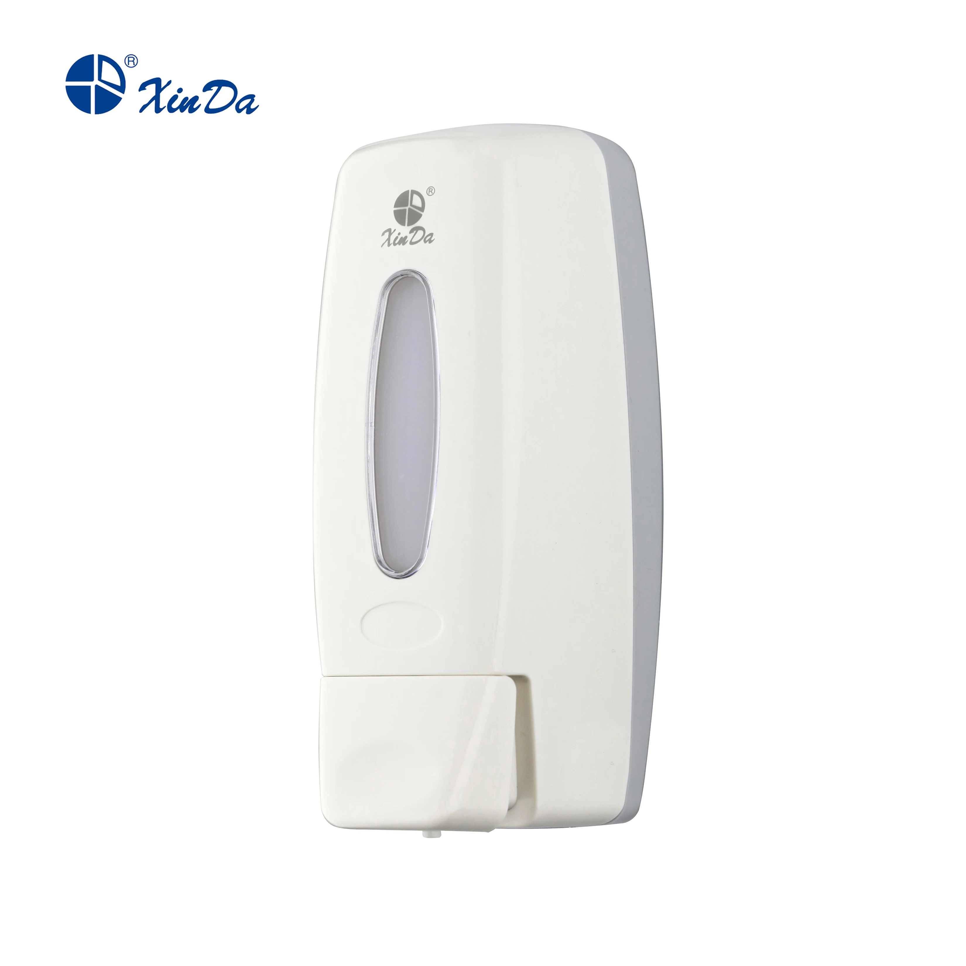 Дозатор для шампуня Xinda ZYQ36 ручной насос мыла 360 мл ванная комната пластик белый