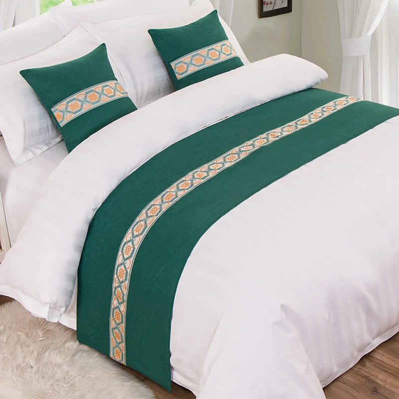 

Nordic Style Modern High-grade Velvet Bedspreads Bed Runner Throw Bedding Single Queen King Bed Flag Towel Home Hotel Decor