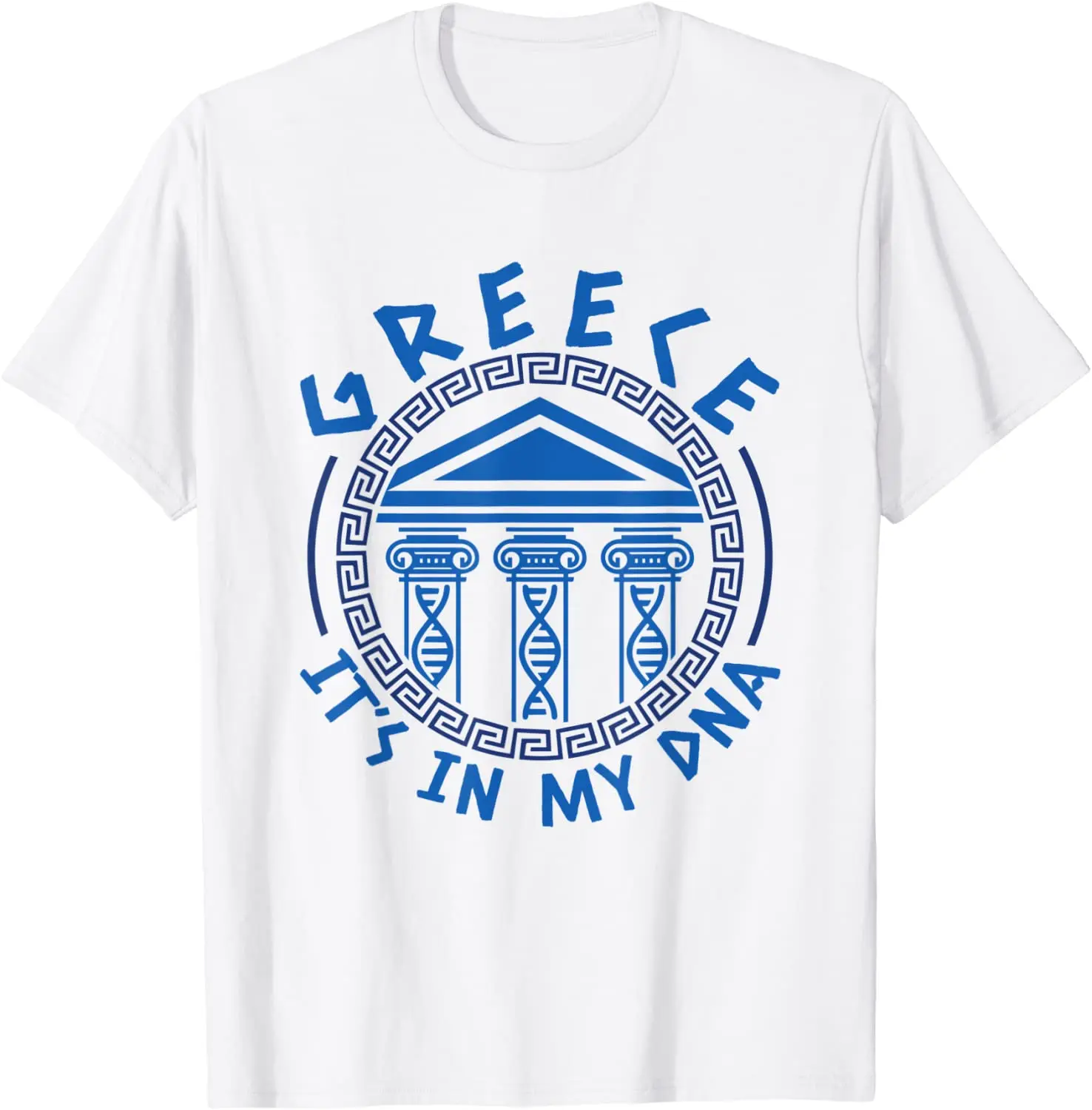 

Greece It's In My DNA - Greek Heritage T-Shirt