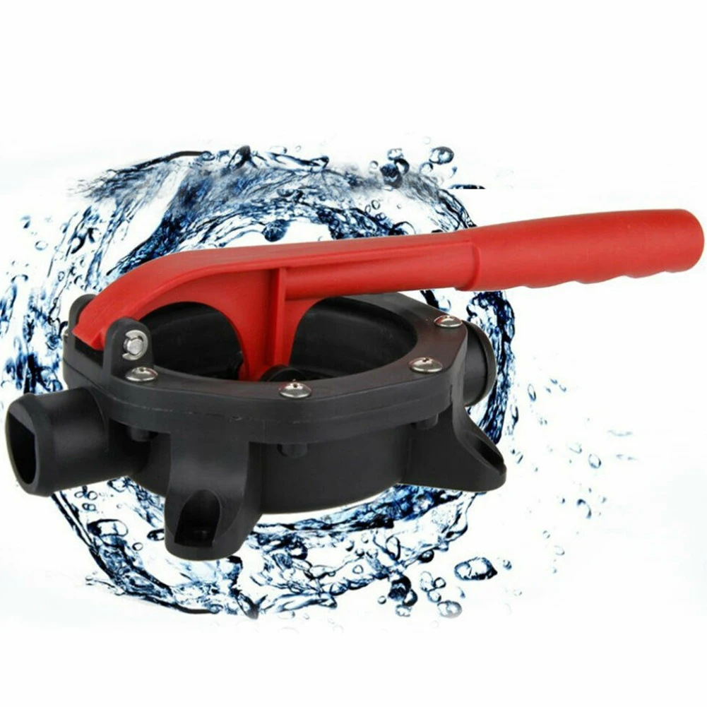 

720GPH Marine High Pressure Self Priming Easy Install Anti Corrosion Boat Bilge Plastic Water Transfer Manual Pump Hand Tools