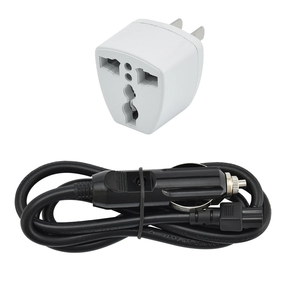 

TiOODRE Plastic Shell US Standard 12V To 110V Modified Sine Wave 200W USB Car Inverter 110V Inverter AC110+5% Car Accessories