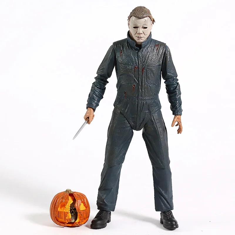 NECA Хэллоуин 2 II Ultimate Майкл Майерс ПВХ фигурка Коллекционная модель игрушки
