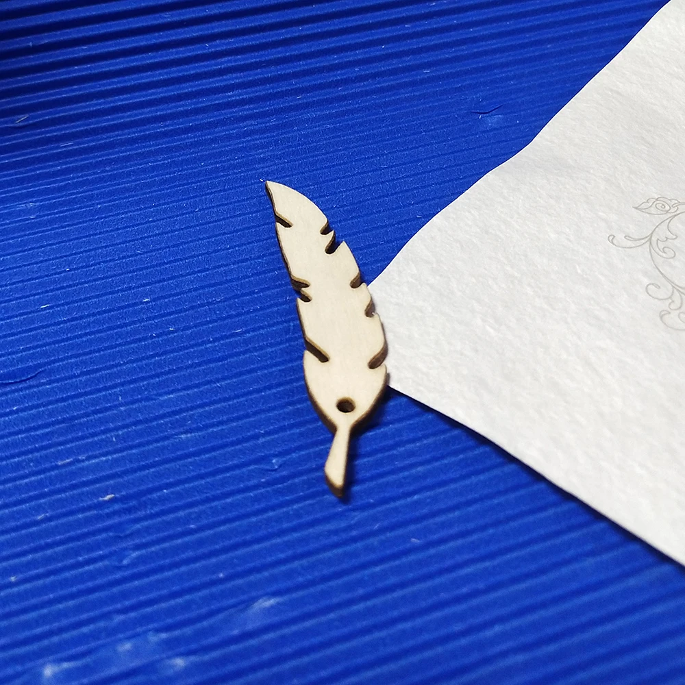 10 шт./компл. листья деревянные изделия для творчества креативный свадебный