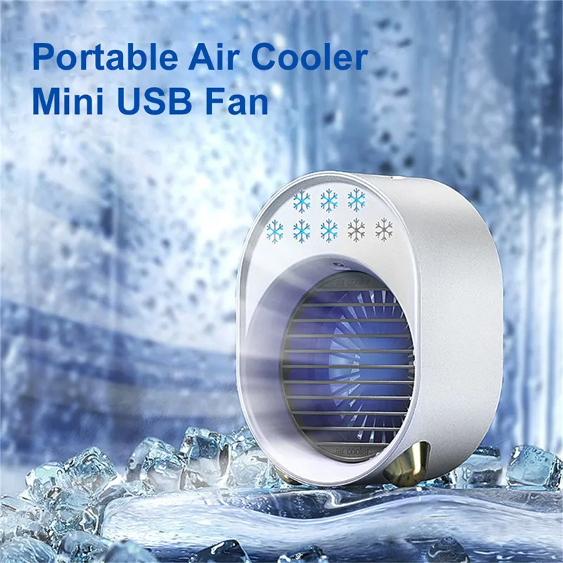 

Air Conditioner Portable Air Cooler Mini USB Fan for Home Office Room Desktop Air Cooling Conditioning Purifier