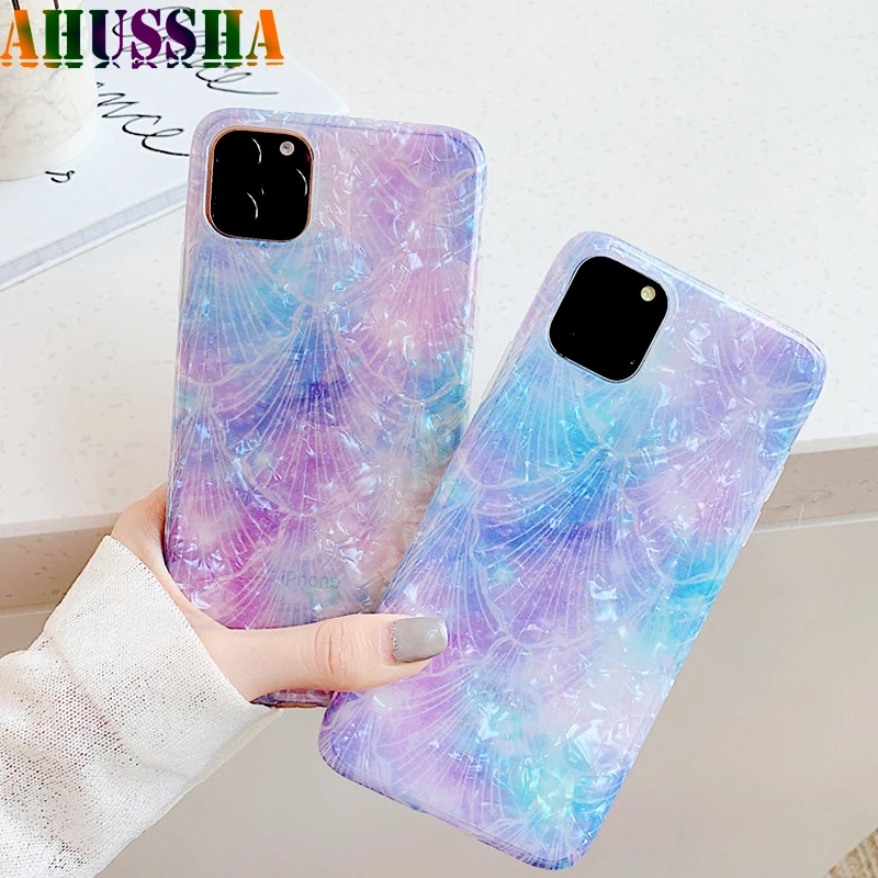 Мягкий чехол из ТПУ для iphone 11 мраморный задняя крышка Pro Max силиконовый телефона