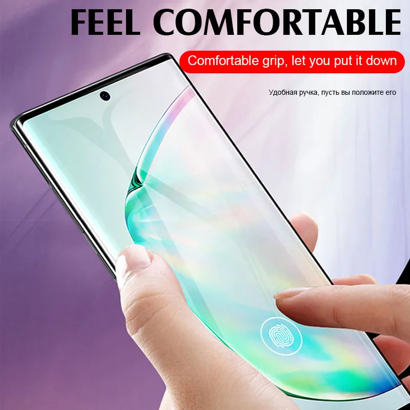 100D Передняя Задняя крышка Гидрогелевая пленка для samsung Galaxy Note 10 Pro 8 9 S10 S8 S9 PLus S10E