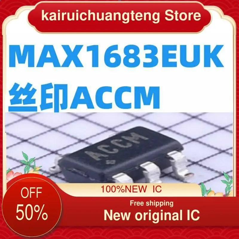 

(1 шт.) MAX1683EUK + T MAX1683EUK SOT23-6 ACCM новый оригинальный IC