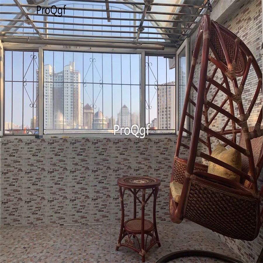 Ngryise 1Pcs A Set swing rattan chair tree leaf shape