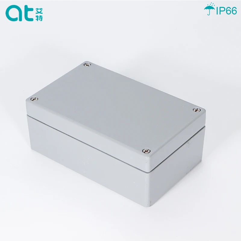 160*100*65 IP66 Водонепроницаемый литой алюминиевый ответвительный ящик для электронных проектов Наружный взрывозащищенный электрический корпус.
