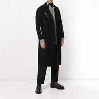 s 6xl oversized mens coats%ef%bc%812021 autumn and winter new mens woolen coat large size long loose youth thickened leisure jacket