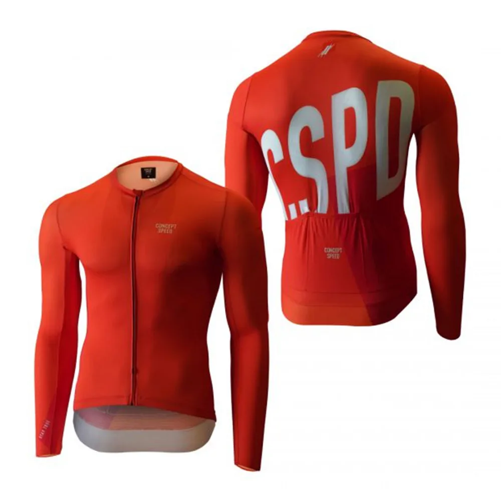 

Concept Speed Lente En Herfst Wielertrui Quick Dry Mtb Dunne Lange Mouwen Bike Jas Unisex Ciclismo Fietsen Team Apparatuur