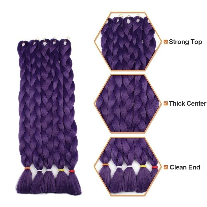 82 дюйма большие синтетические косы волосы 165 г/упак. канекалон блонд вязанные