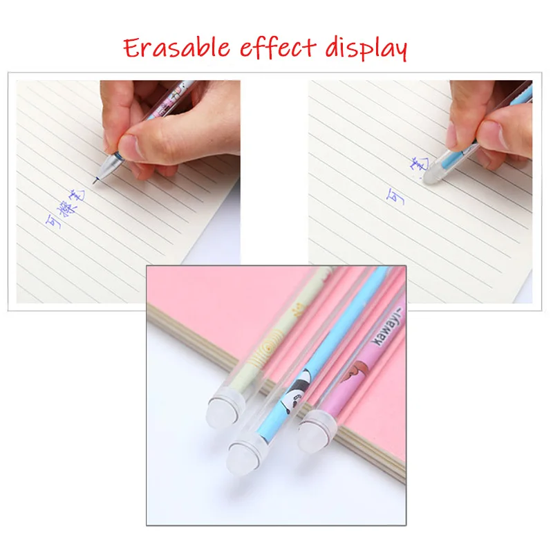 Ручка со стираемыми чернилами 0 5 мм для детей и студентов | Канцтовары офиса дома
