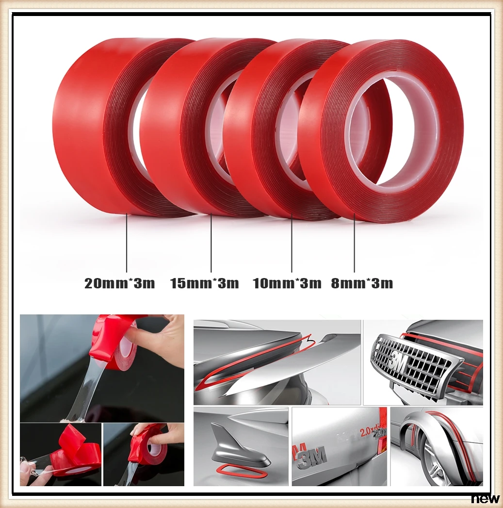 Автомобильная акриловая лента автомобильная Двусторонняя для Honda Crosstour CR Z S C EV Ster