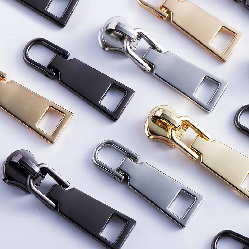 

3Pcs Detachable Metal Zipper Pullers for Zipper Sliders Head Zippers Repair Kits Zipper Pull Tab DIY Sewing Bags Accessories