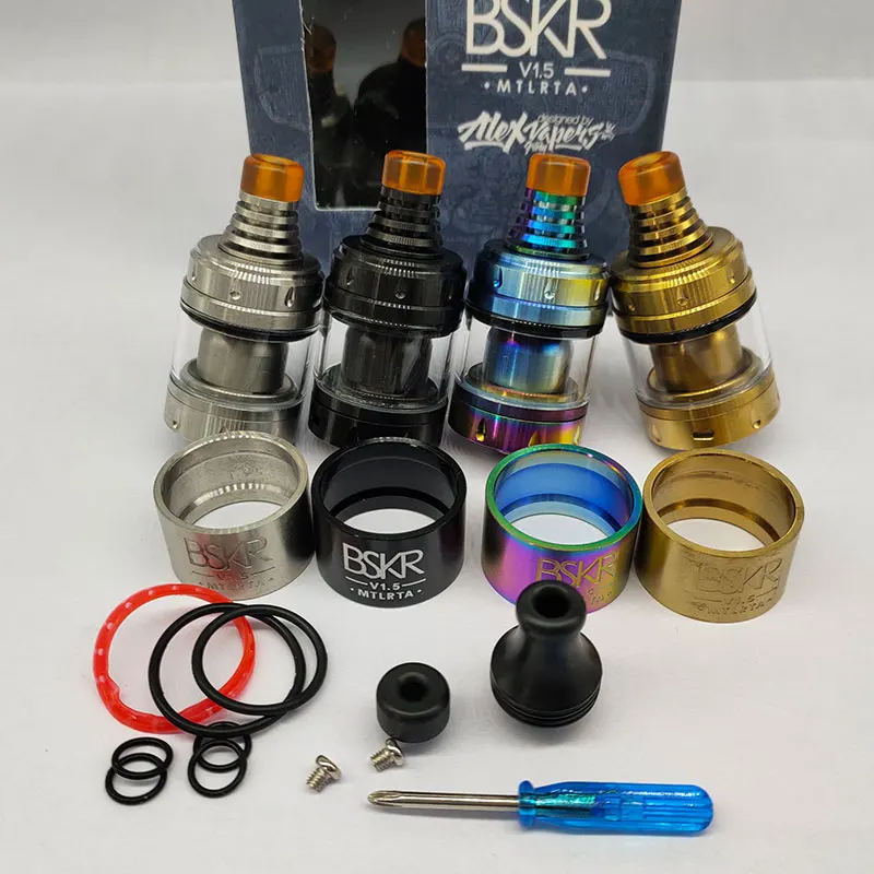 Berserker V1.5 MTL RTA бак 24 мм 2 мл электронная сигарета атомайзер Clapton одна катушка BSKR v2