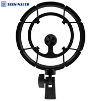 microphone shock mount lightweight metal shock mount matching boom arm mic stand for podcastgamingrecording