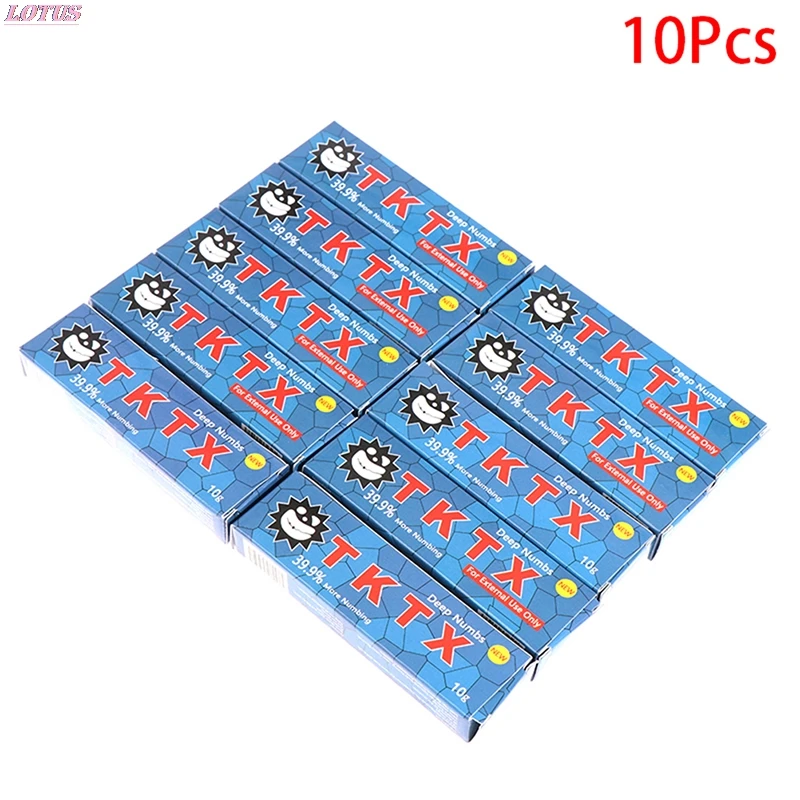 

Tattoo Care Cream Befor for Operation Piercing Semi Permanent Makeup Eyebrow Lip Body tktx Tattoo Cream 1G 10pc