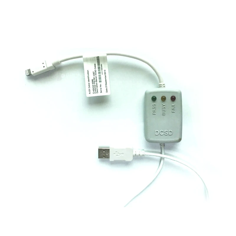 Кабель DCSD Alex для инженерного кабеля с последовательным портом iPhone тестовая линия