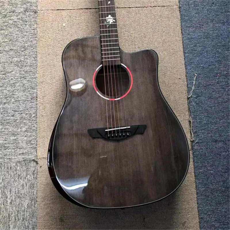 

41 Inch New Veneer Armguard Armrest Folk Guitars Spruce Guitar