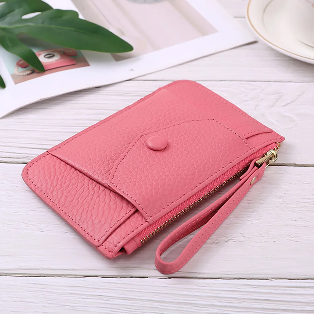 

Кошелек женский, из натуральной кожи, на молнии