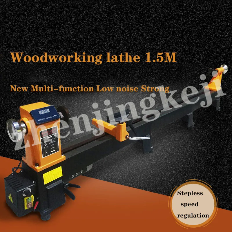 

Woodworking Lathe Manual Small 1.5 m Woodworking Car Athe Lengthen Grinding Truck Stairs Armrest Lathe Simple Woodworking Car