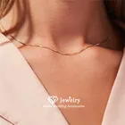 Женское Ожерелье CC из нержавеющей стали, изящная цепочка, индивидуальный чокер, простой дизайн, подарок, YX33290