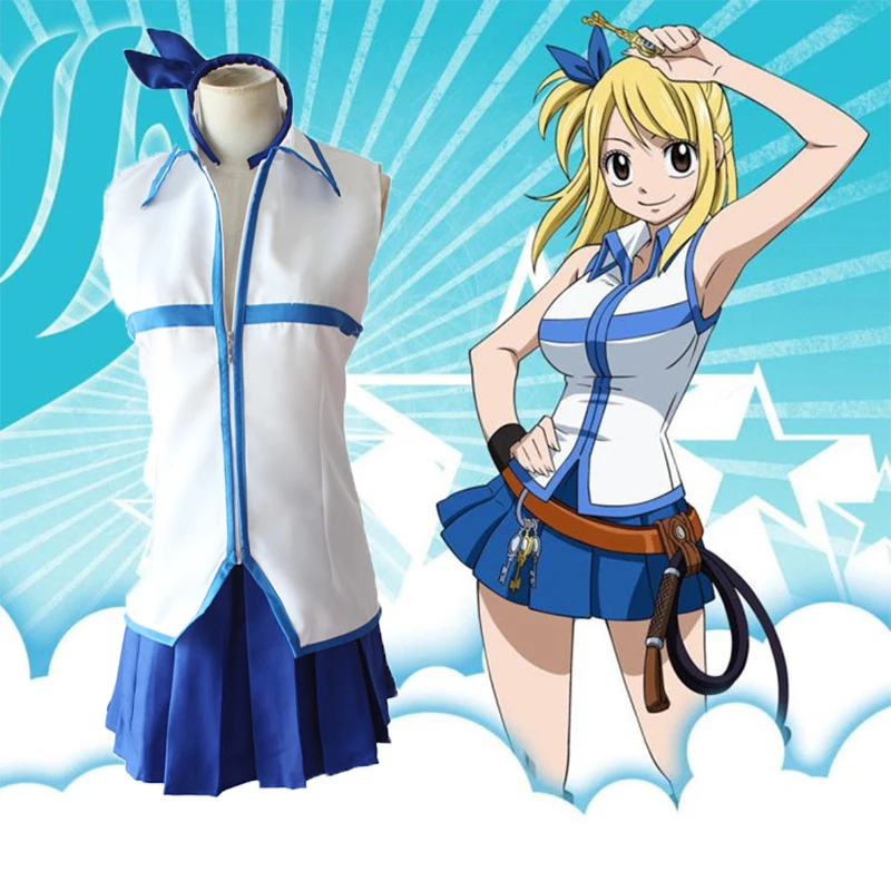 Карнавальные костюмы в стиле аниме Сказочный хвост Lucy Heartfilia карнавальные