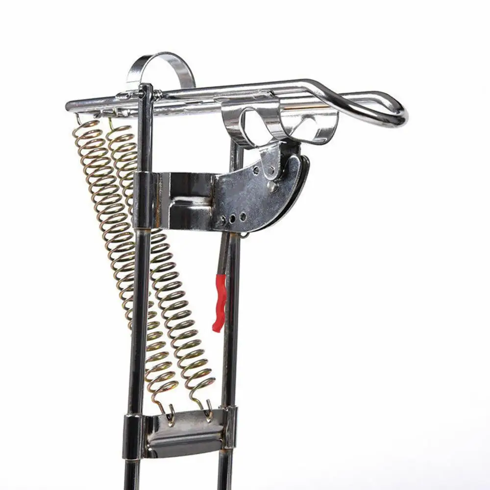 Держатель для удочки автоматический двойной пружинный угол рыболовная удочка