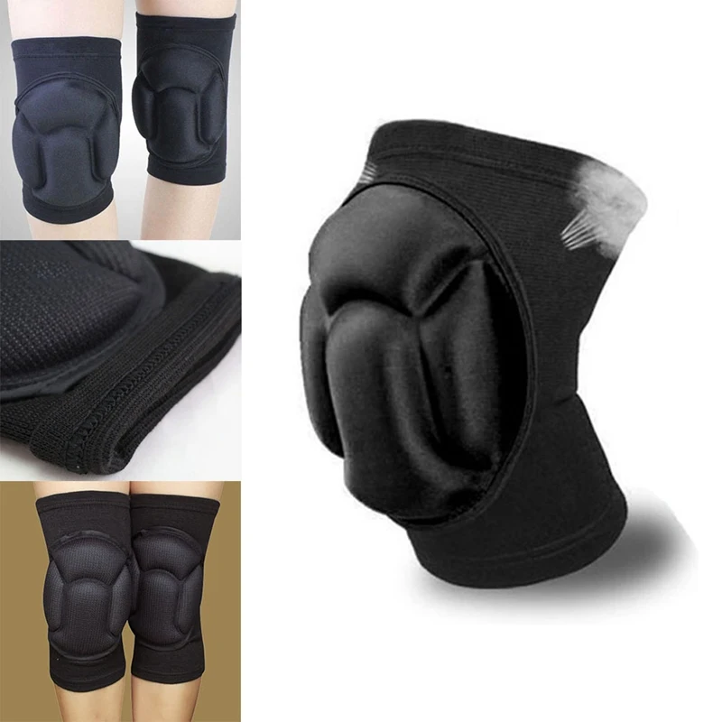 

1 Pair Thickening Kneepad Eblow Brace Support Lap Protector Extreme Sports Knee Pad Protect Worker Outdoor Knee