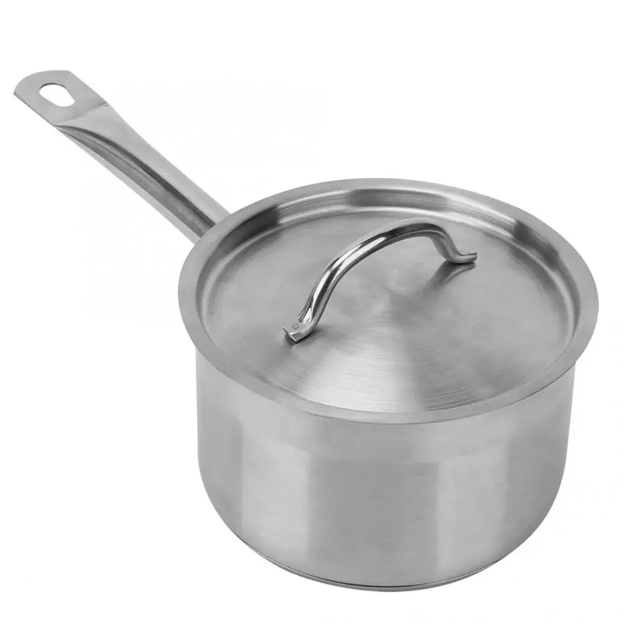 Кастрюля для супа сковорода с одной ручкой 180x105 мм кухонная утварь из нержавеющей