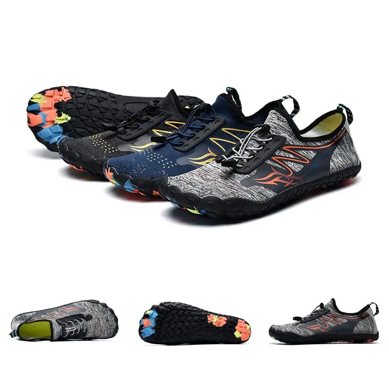 

Aqua Shoes Upstream Climbing Shoes Quick Dry Seaside Breathable Water Shoes Shockproof Bending Resistance Hiking Shoes Men Women
