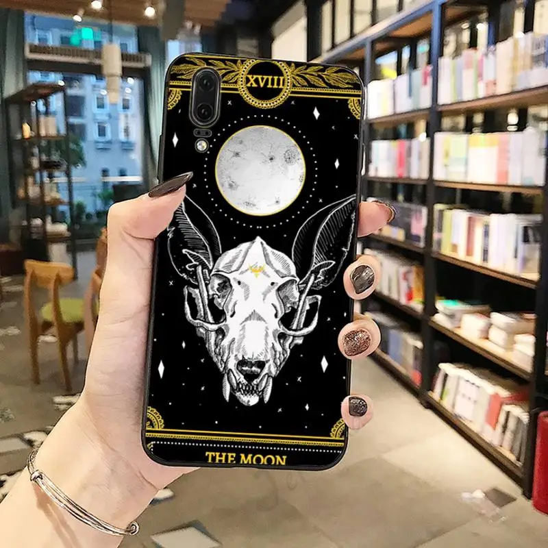 

Death Tarot grim Reaper horror Phone Case For Huawei honor Mate P 10 20 30 40 Pro 10i 9 10 20 8 x Lite