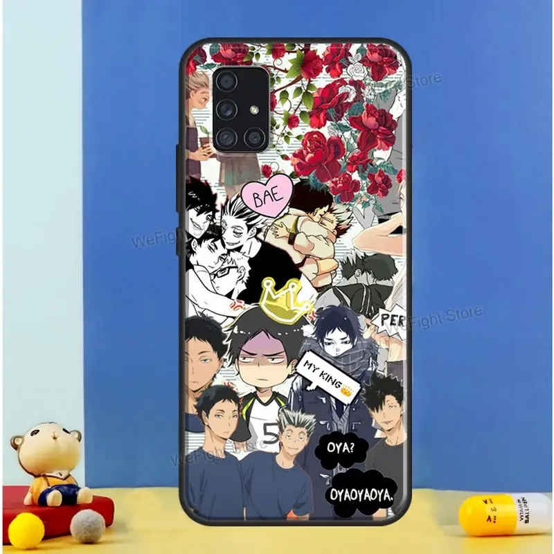Чехол Akaashi Keiji Haikyuu для Samsung Galaxy A52 A12 A22 A32 A42 A72 A52S A21S A50 A70 A11 A31 A71 A51 чехол | Мобильные