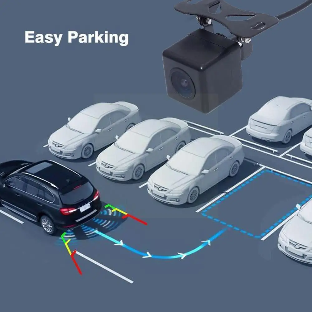 

Universal Car Backup Rear View Reverse Camera Rotating Vision Video Night Without 170 Cables View Waterproof Degree Wide M3E6