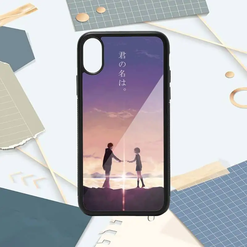 

Japanese Anime Your Name Phone Case PC for iPhone 11 12 pro XS MAX 8 7 6 6S Plus X 5S SE 2020 XR