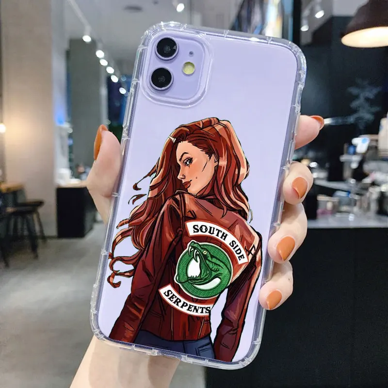 Чехол PUNQZY ривердэйл для телефона 12 PRO 11PRO Max 7 7s 8 plus 6s XR XS MAX праздничный подарок ТВ