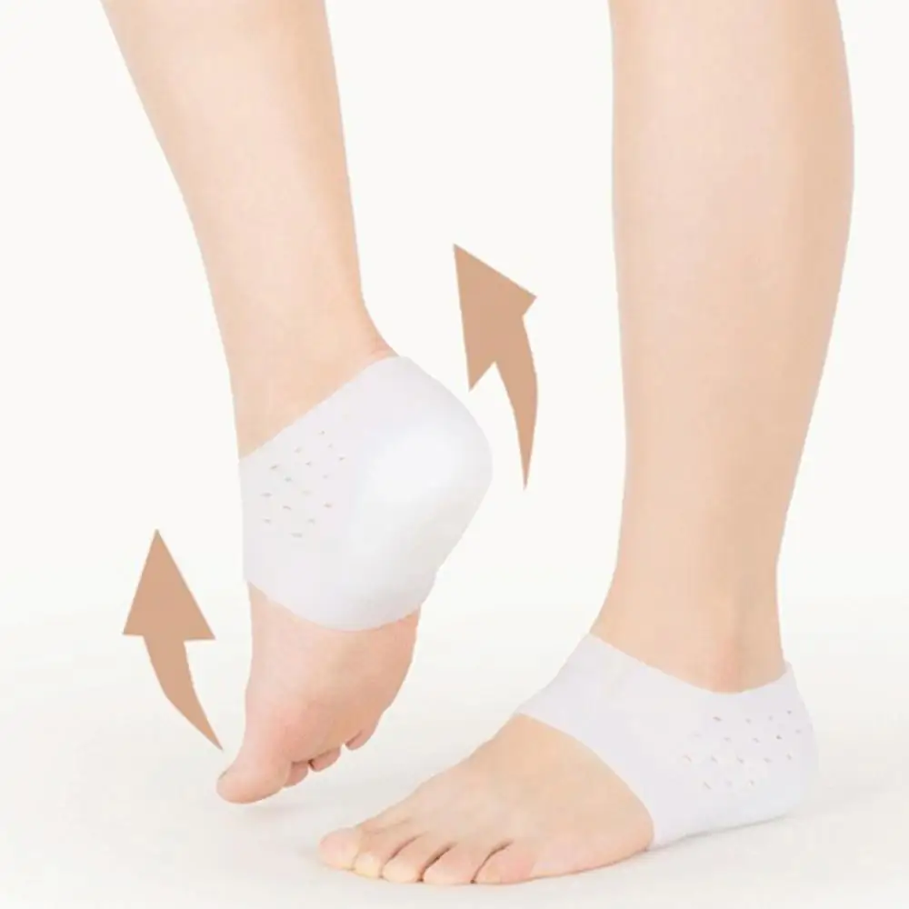 1 пара невидимых стельки увеличивающие рост ортопедические унисекс для пятки 3 см
