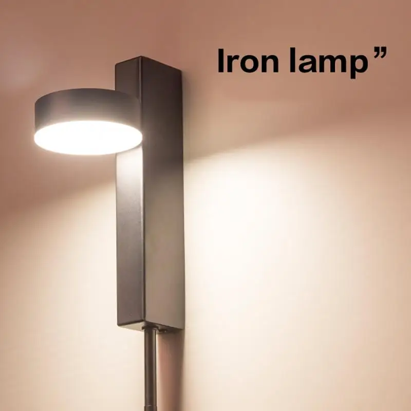 Современная светодиодная настенная лампа для спальни прикроватная настенное