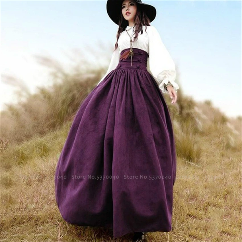 Женское вечернее платье Hanbok в стиле ренессанс Корейском благородная юбка на