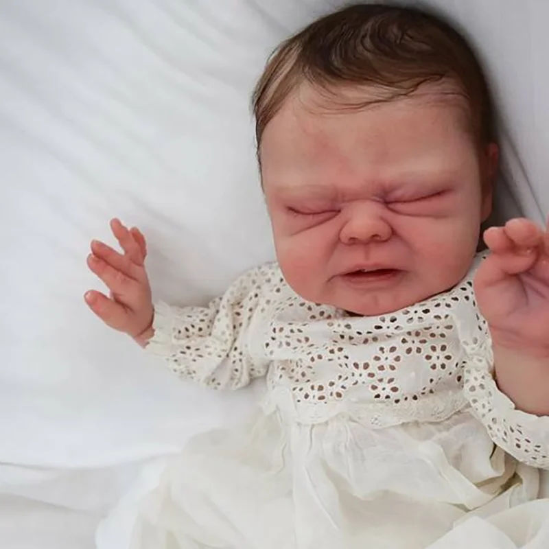 

Наборы для кукол Reborn, 17 дюймов, Винсент, необработанные пустые детали для кукол