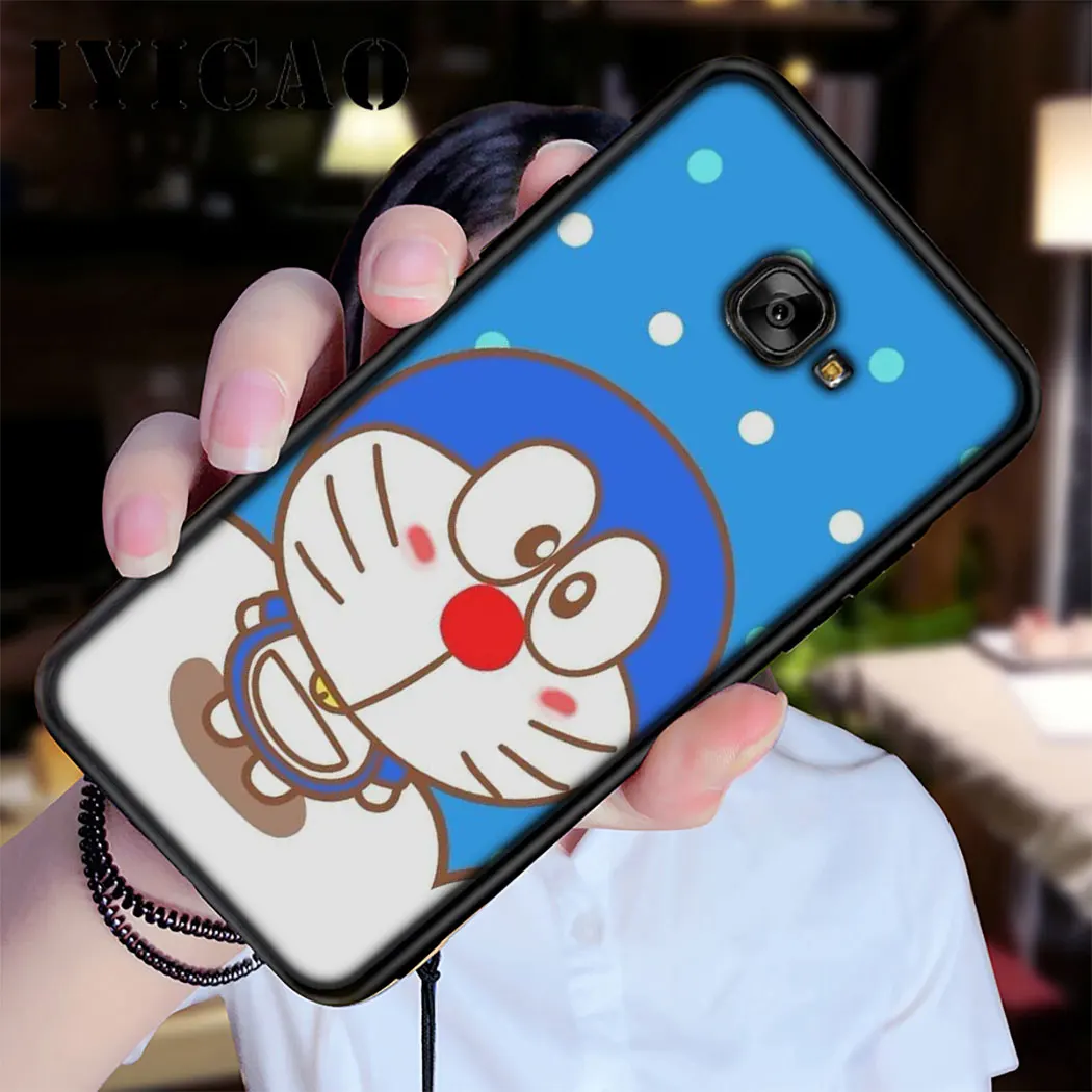 IYICAO Doraemon Cartoon Soft Case for Samsung Note 8 9 10 Plus A70 A50 A40 A20 A10 M40 M10 M20 M30 A10S A20S A30S A40S A50S |