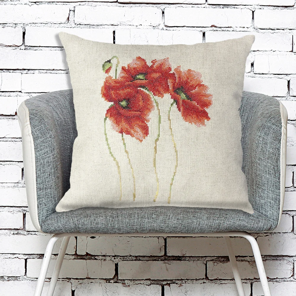 Наборы для вышивки крестиком наборы с изображением животных и цветов хлопковая