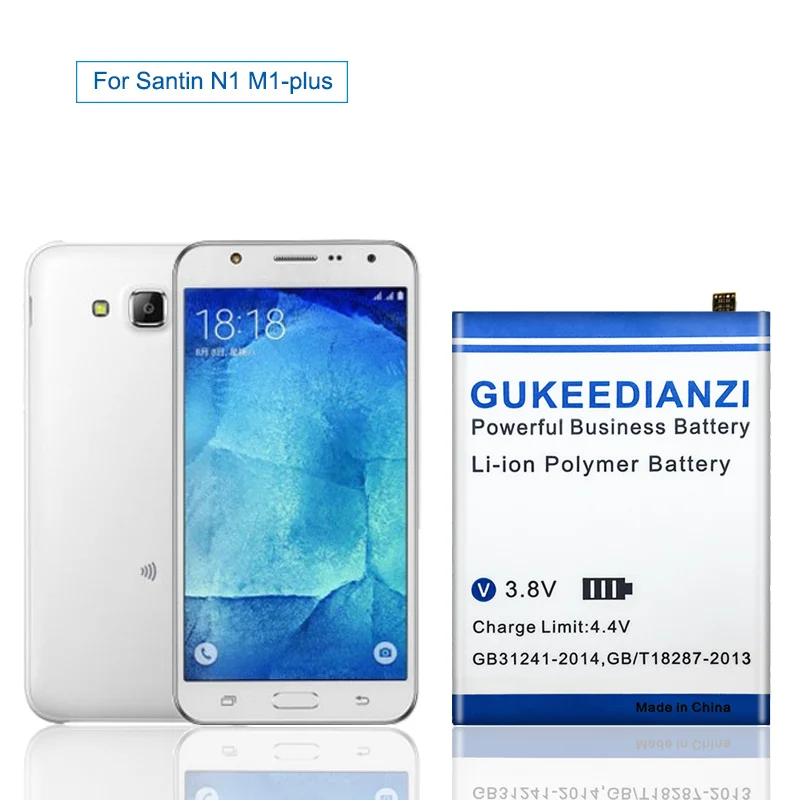 GUKEEDIANZI Battery N 1 4100mAh for Santin N1 M1-plus Replacement Batteries | Мобильные телефоны и аксессуары
