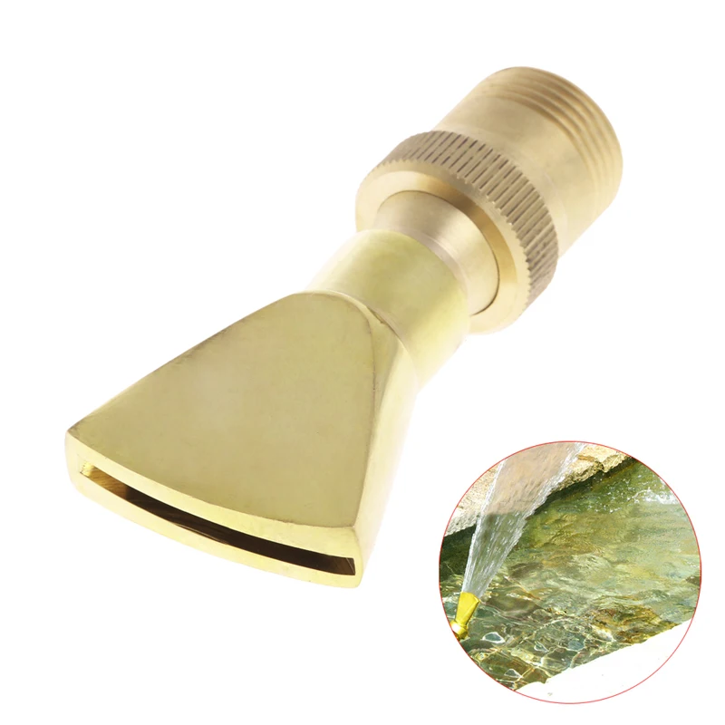 

N80B 1/2" DN15 3/4" DN20 Fan Shape Spring Fountain Pond Nozzle Sprinkler Spray Head