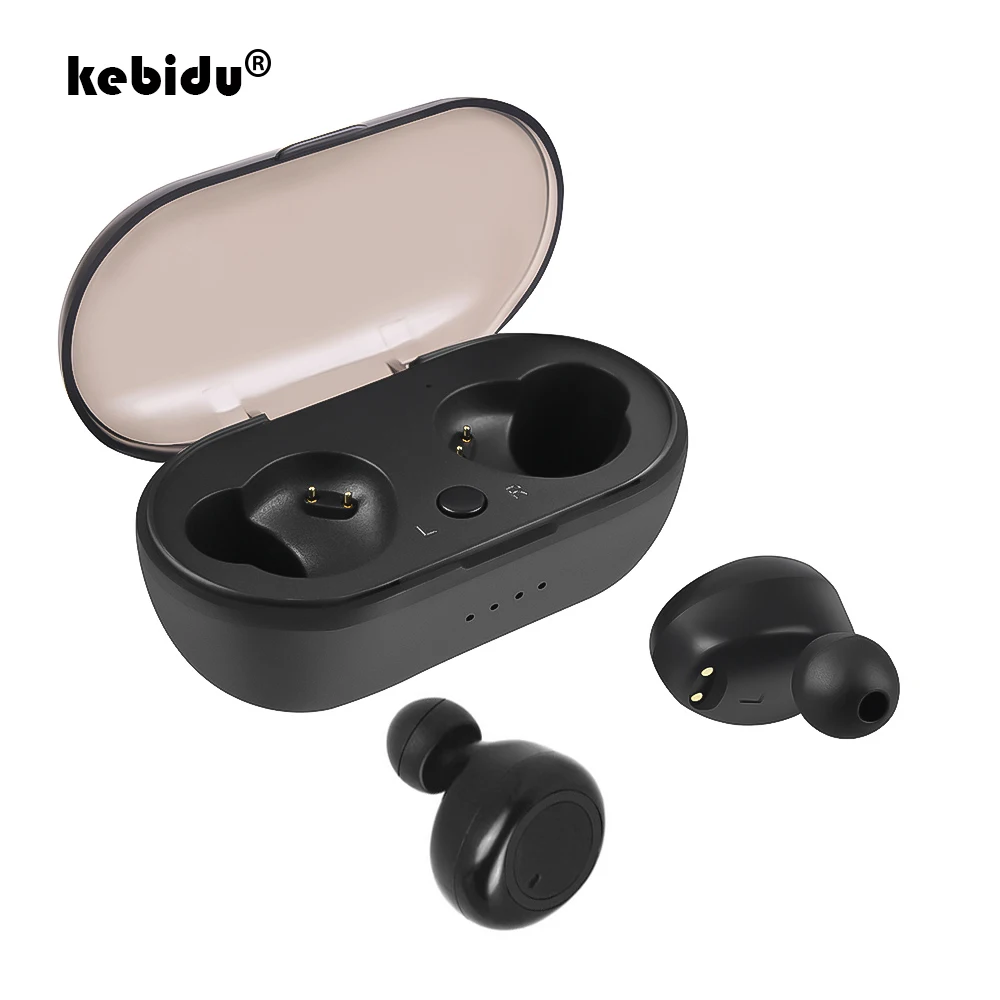 Kebidu 6 цветов W12 Спортивные Bluetooth 5 0 наушники водонепроницаемые басовые TWS