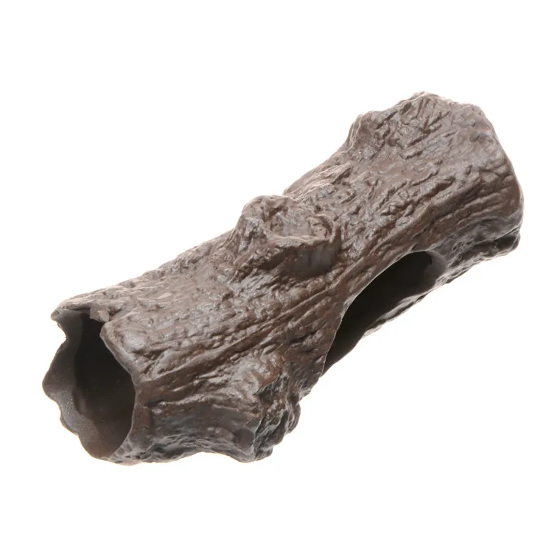 Полое дерево из смолы украшение для ствола дерева аксессуары рыб Betta украшения