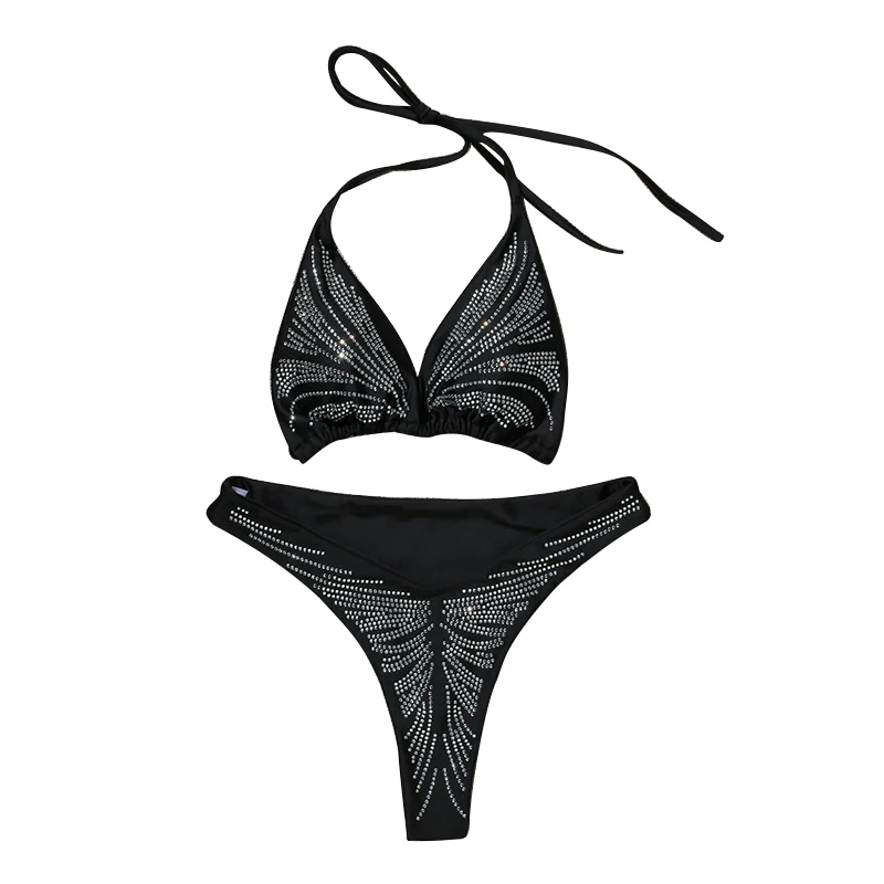 Новинка 2020 г. бикини с треугольными чашками irisappaells стринги высокой талией со