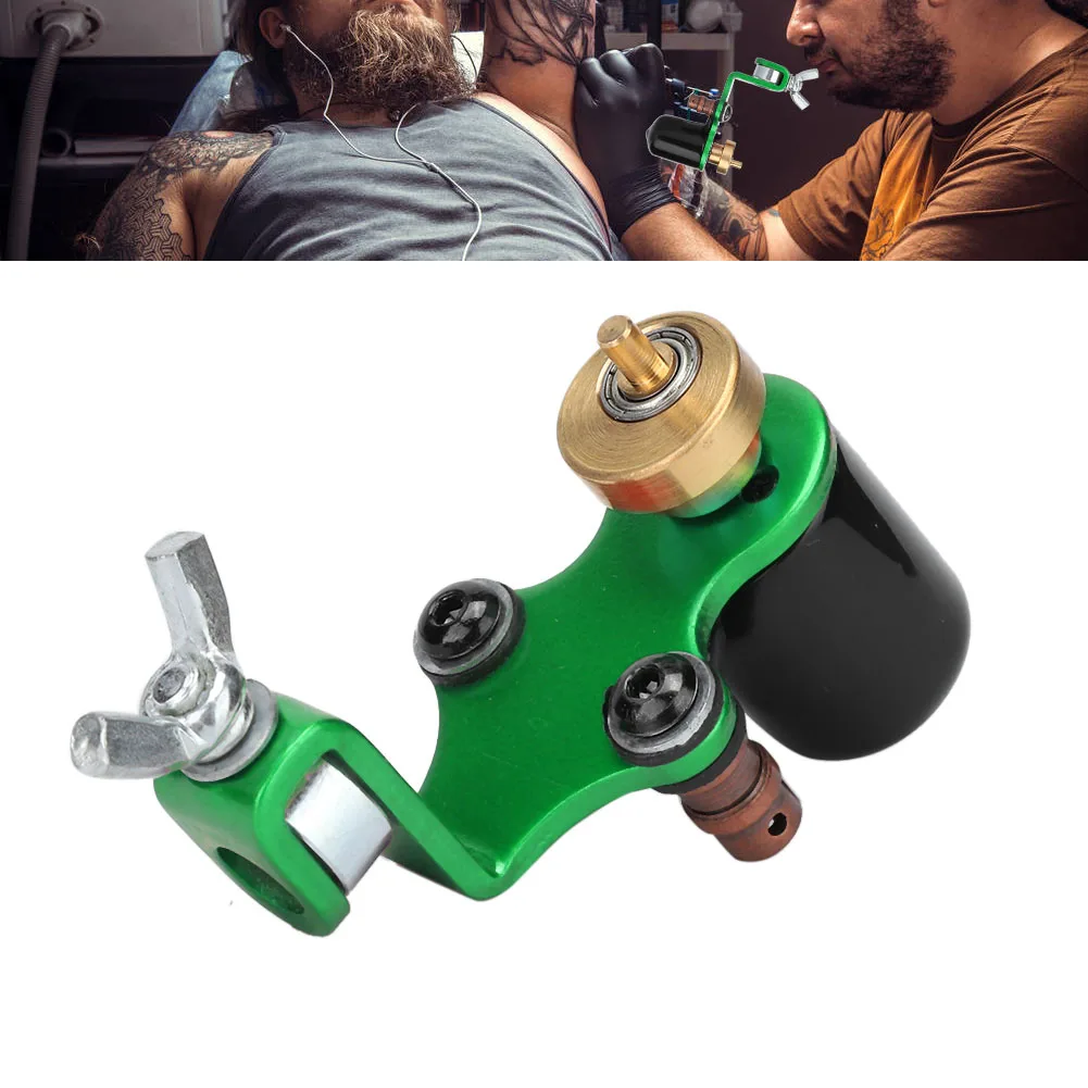 

Low Noise Portable Alloy Rotary Tattoos Machine Liner Shader Strong Motor Gun Coloring Permanent Makeup Tools Tattoo Gun Pen