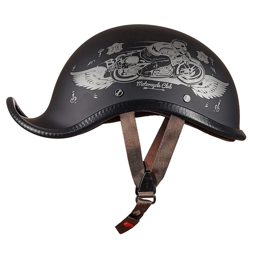 

HEROBIKER Motorcycle Helmet Men Retro Riding Half Helmet Cascos Para Moto Off Road Racing Motorbike Scooter Helmet Casco Moto